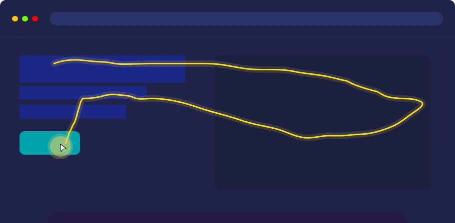 records complete user journey